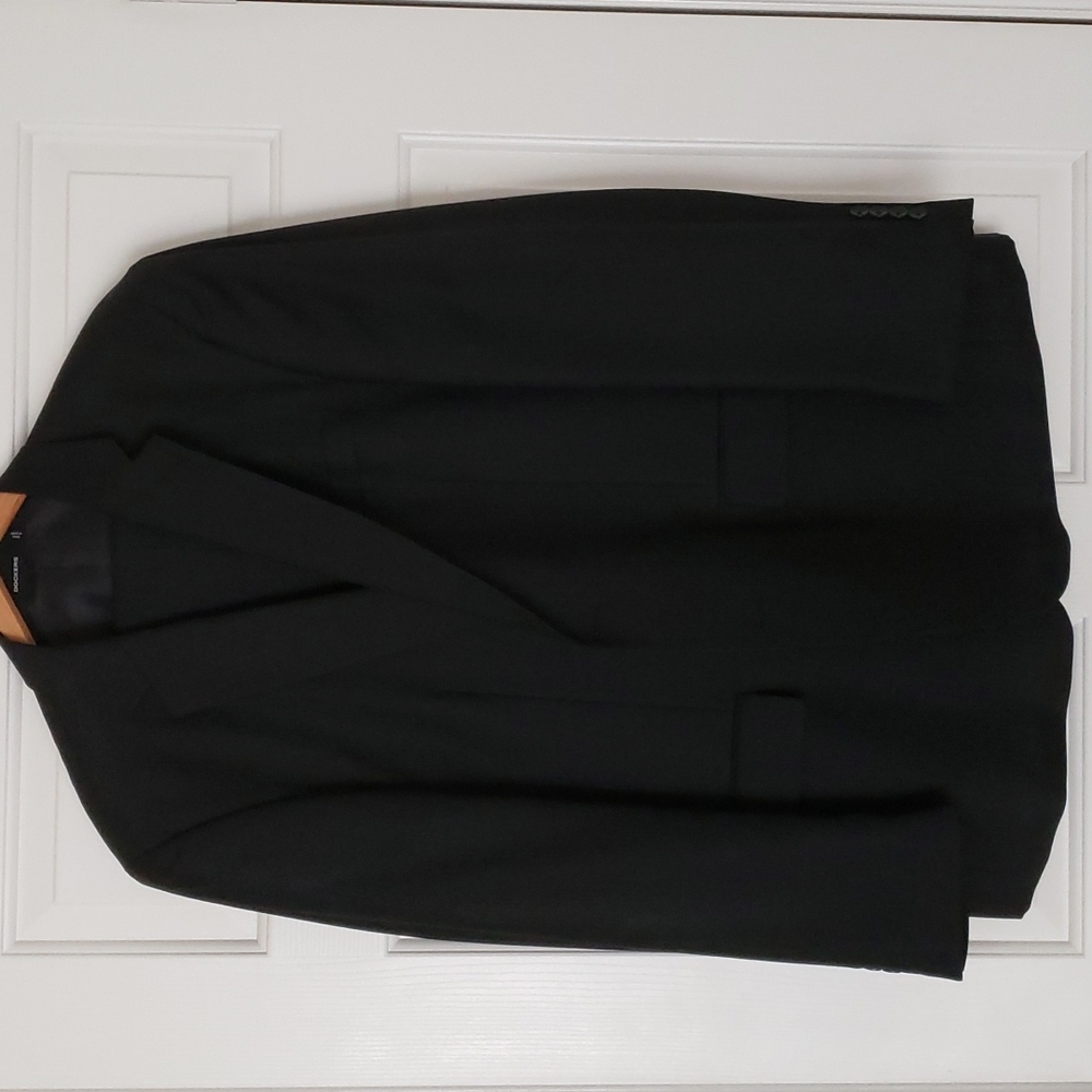 Dockers Trim Fit Black Pinstripe Suit